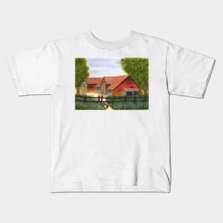 Derelict Barn Kids T-Shirt